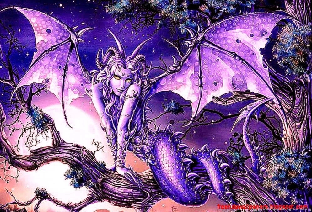 Purple Dragon Wallpapers