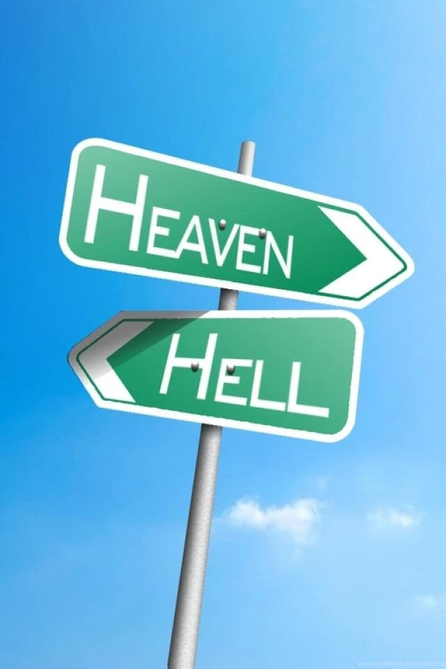 Heaven Or Hell Iphone 4 Wallpapers 640x960 Hd Wallpapers Download ...