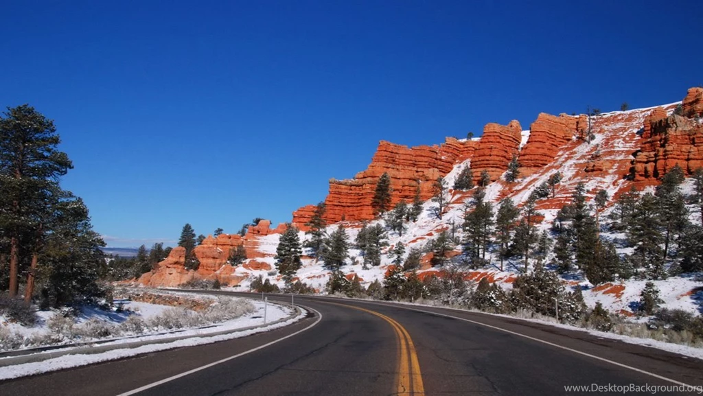 Winter Wallpapers Free Download Winter Snowy Road HD Wallpapers ...