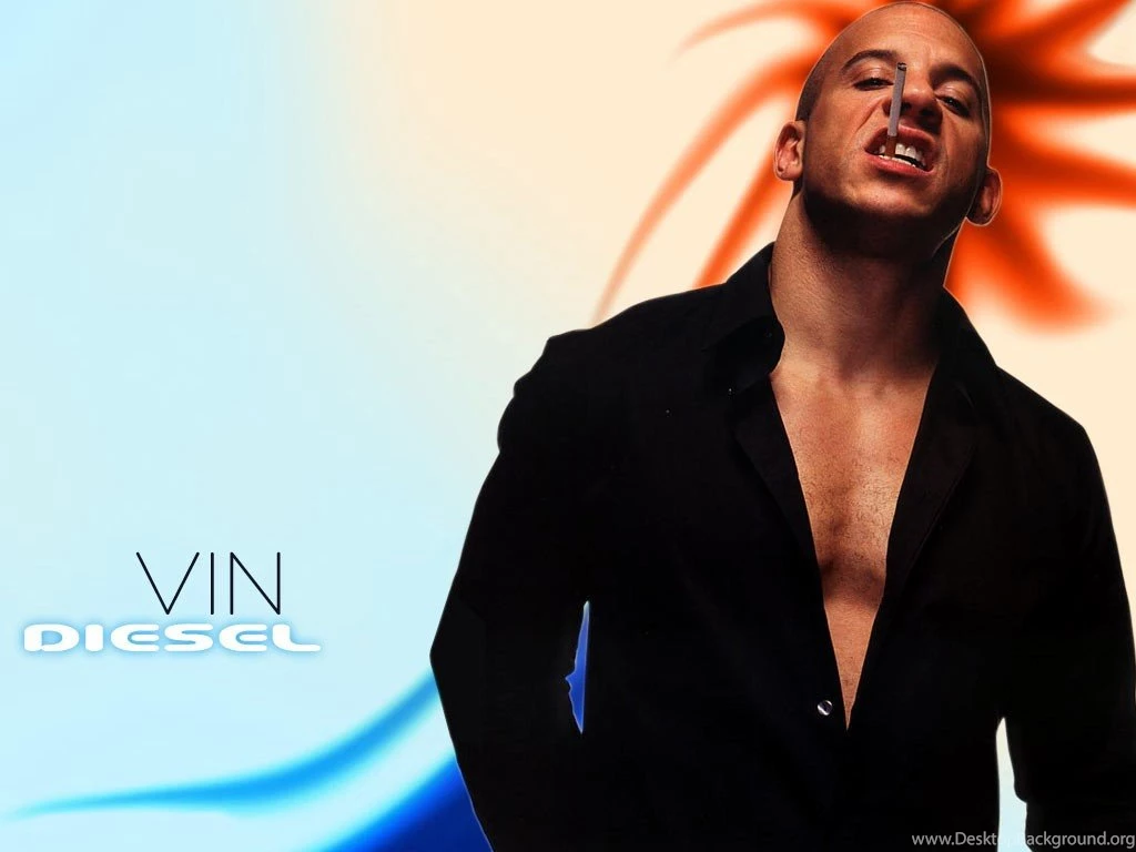 Wallpapers Vin Diesel Smoking Cigarette Famous 1024x768