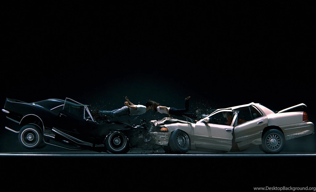 Crash Kiss Picture (big) By Crombez Nicolas Blam