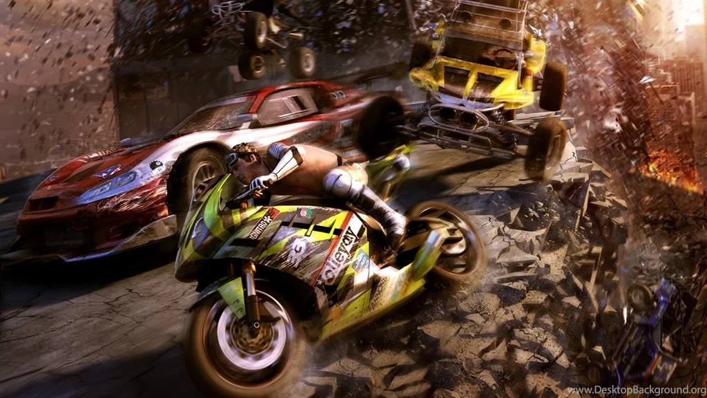 Download Wallpapers 1920x1080 Motorstorm Apocalypse, Motorcycle ...