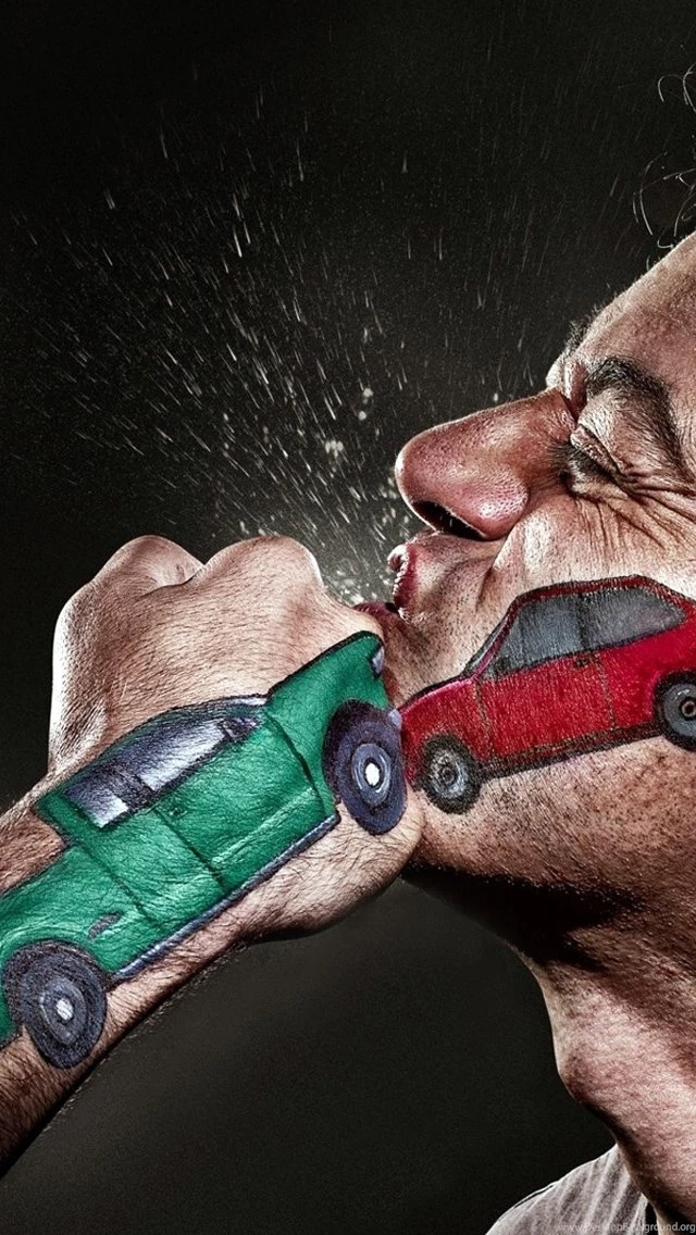 Car Crash Tattoos iPhone 5s Wallpapers Download