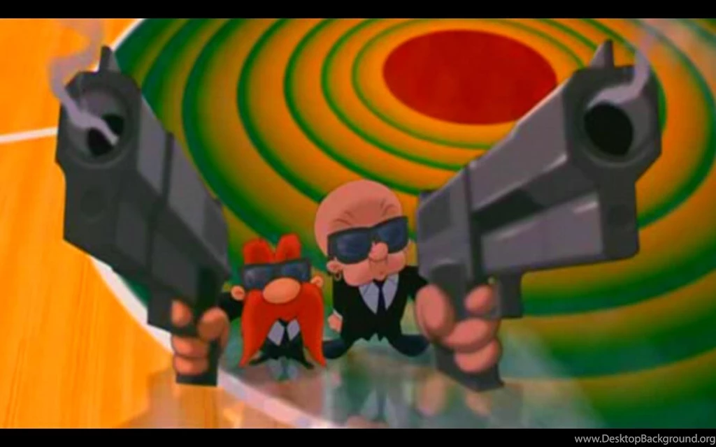 Looney Tunes Porky Pig Space Jam Yosemite Sam Wallpapers (