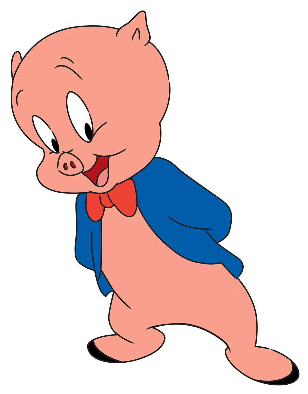 How To Draw Porky Pig: 7 Steps (With Pictures) WikiHow
