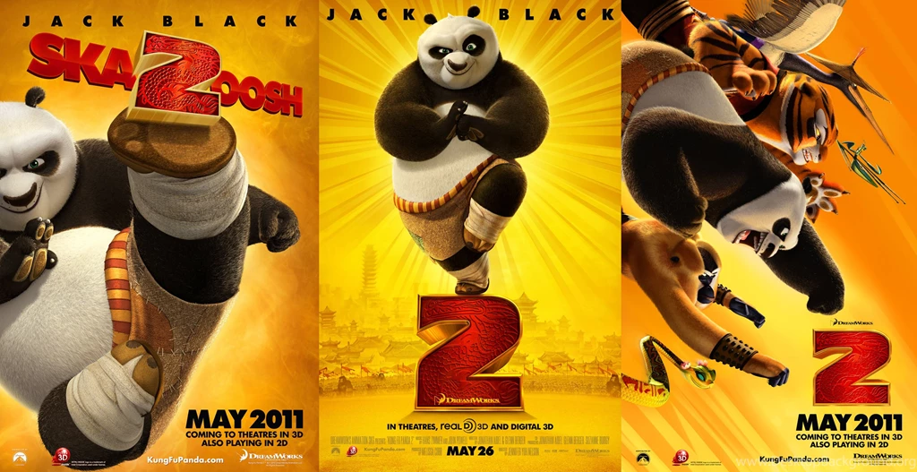 Kung Fu Panda 2 Poster Set Desktop Wallpapers