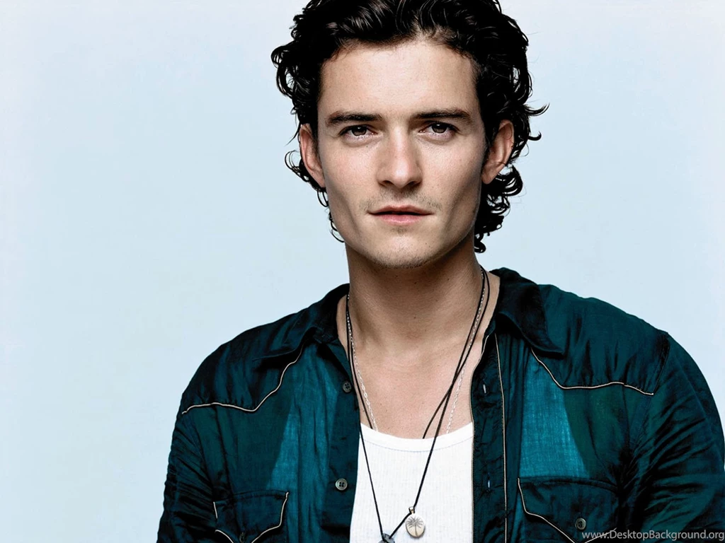 Free Orlando Bloom Handsome Men Computer Desktop Wallpapers