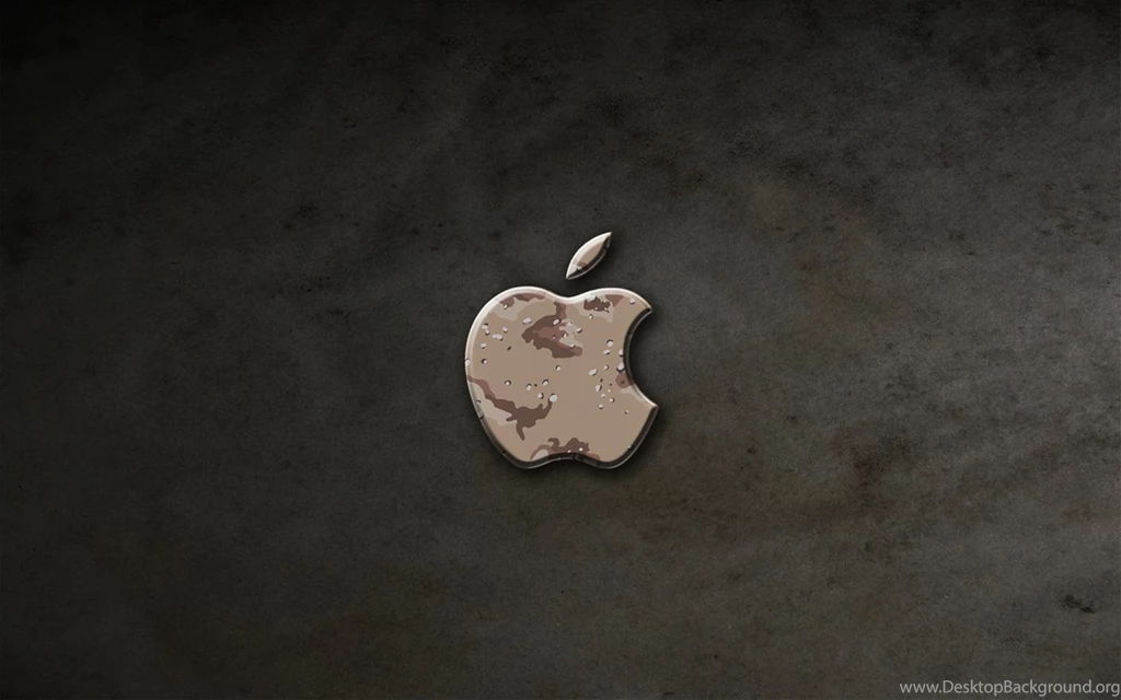 Apple Logo Wallpapers   Desert Camo
