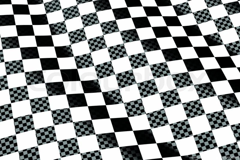 It's An Abstract Checker / Chess Board Backgrounds Stock Photo