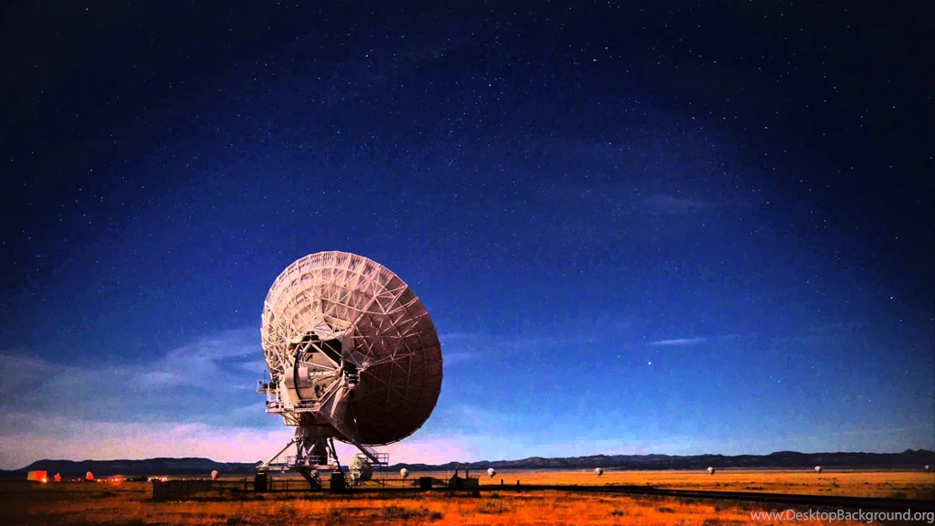 Very Large Array Moonlit Sequence   YouTube