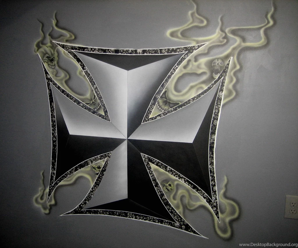 Iron Cross + Smokey Skulls By Robotifux On DeviantArt