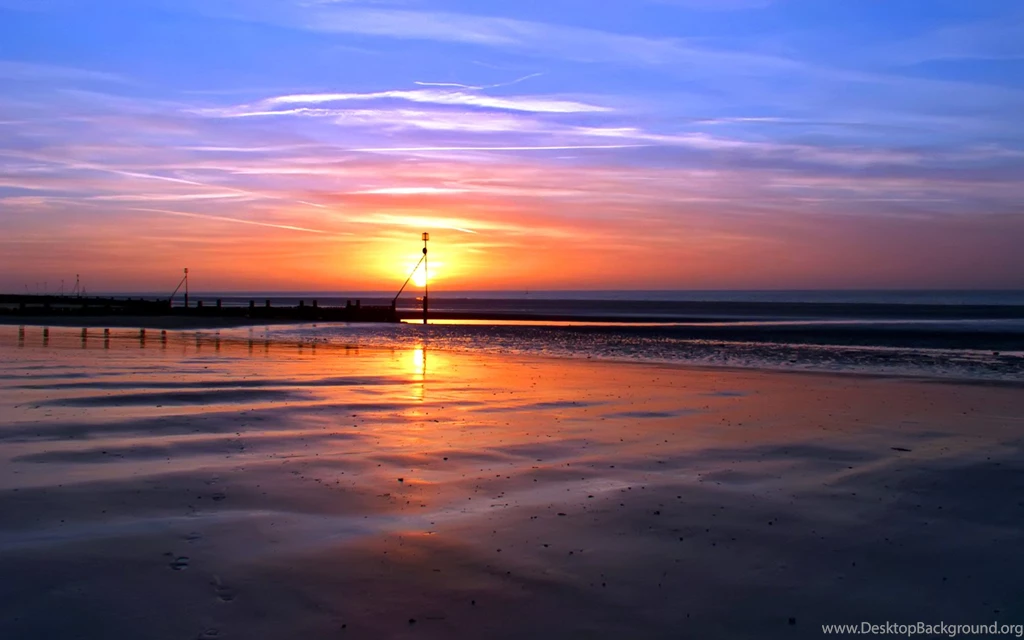 Sunset Pictures At The Beach   Desktop Backgrounds