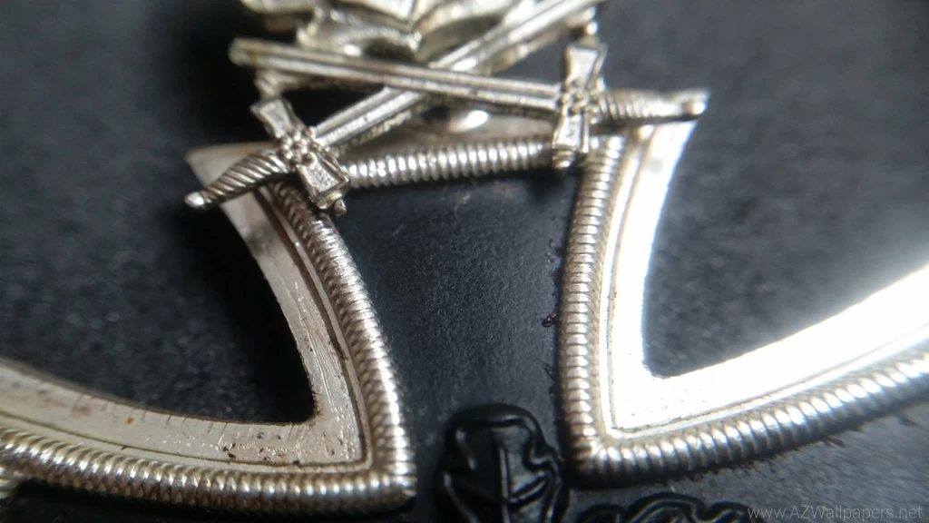 1957 Pattern Iron Cross Knight Cross & Oak Leaves With Swords ...