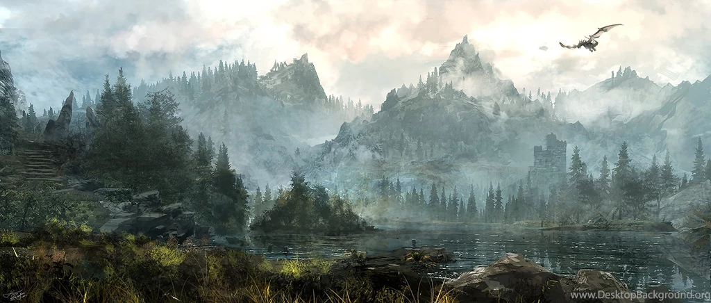 Skyrim Landscape By Tnounsy On DeviantArt