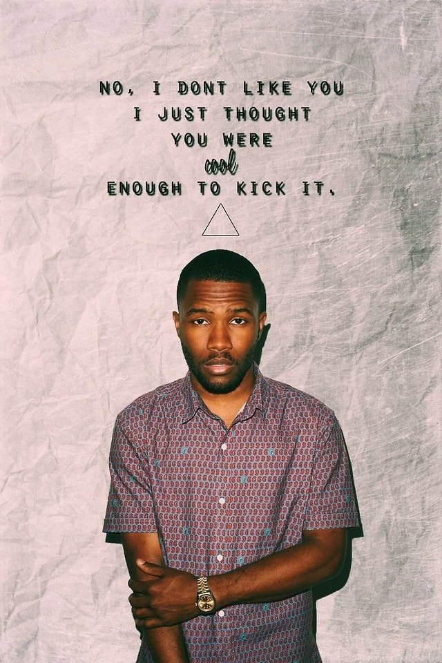 Frank Ocean On Pinterest