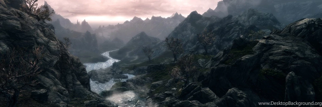 Skyrim Landscape Backgrounds