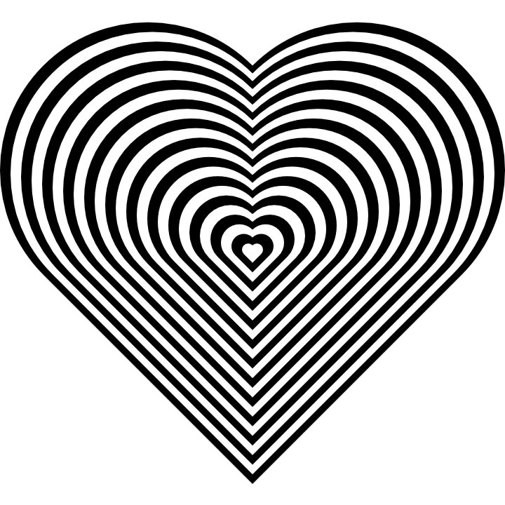 Zebra Heart Wallpaper Images