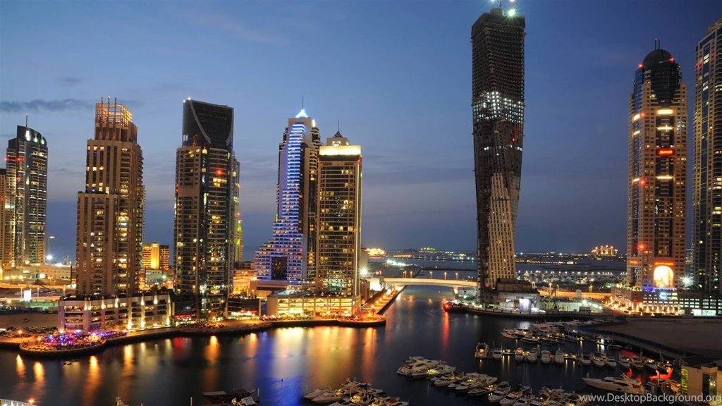 Dubai Night Skyline Wallpapers