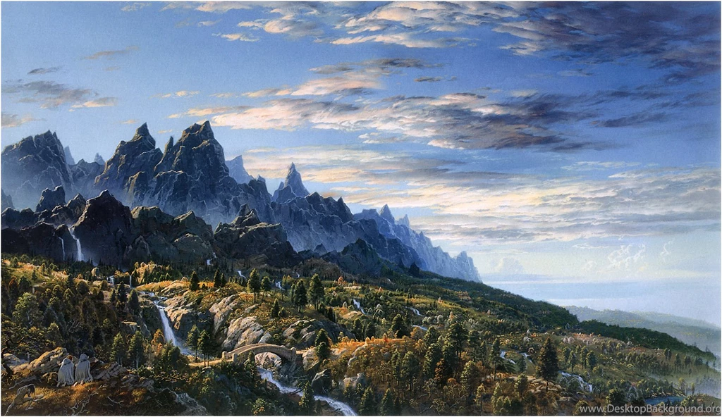 Fantasy Art Middle earth Ted Nasmith Jrr Tolkien Fictional