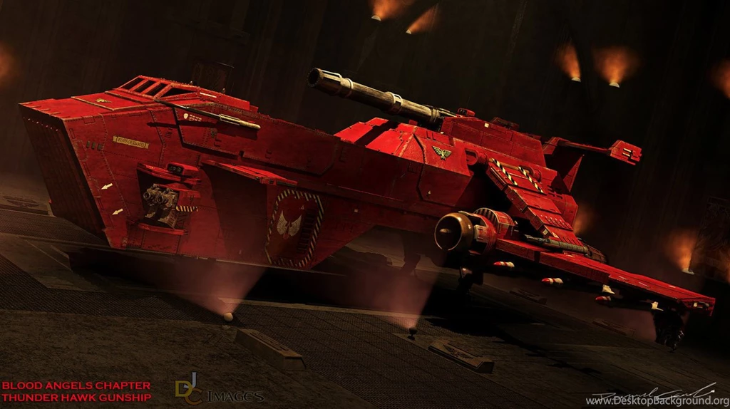 Blood Angels Thunderhawk By Dan cable On DeviantArt
