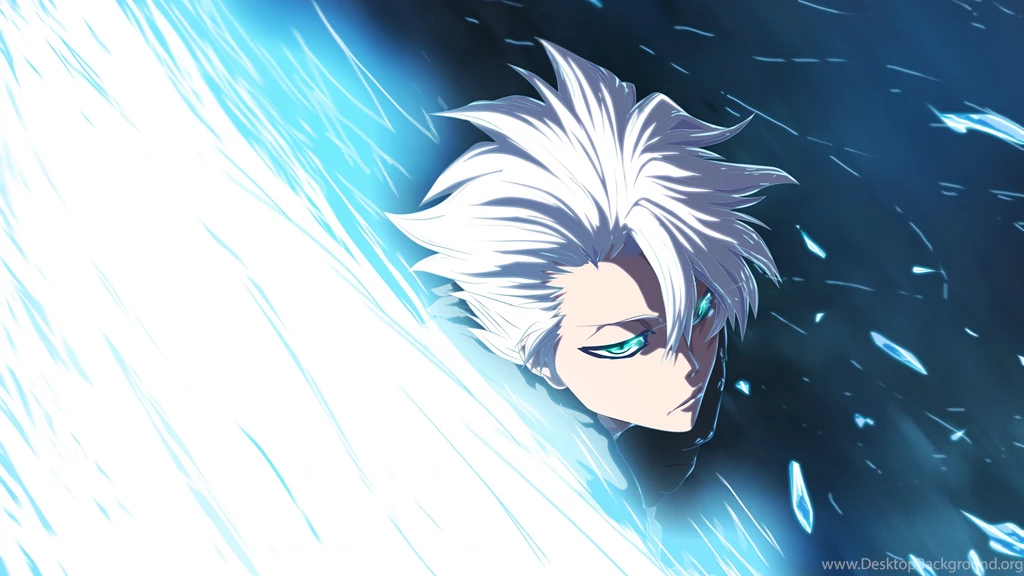 Download Wallpapers 3840x2160 Toshiro Hitsugaya, Bleach, Shinigami ...