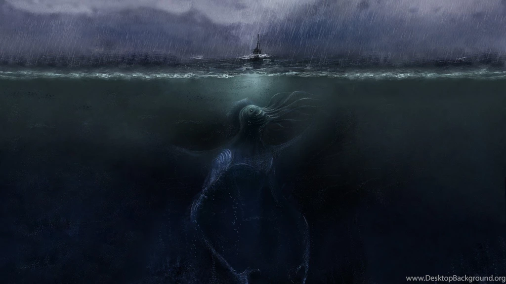 Call Of Cthulu Cthulhu HP Lovecraft Dark Deep 1920x1080 Wallpapers ...