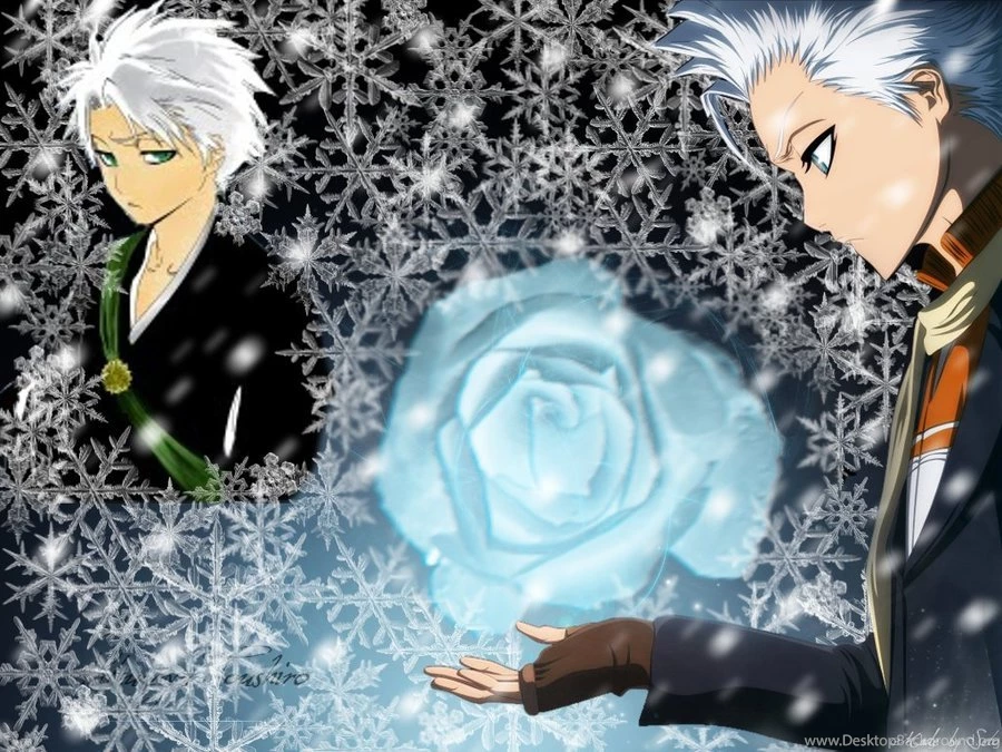 Toshiro Wallpaper winter Rose2 By XxXPixelPerfectXxX On DeviantArt