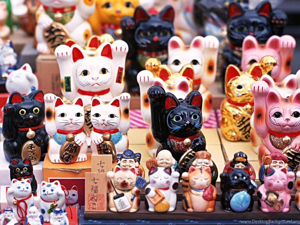 Japan Cats Toys (children) Japan Views Japanese Traditions Maneki ...