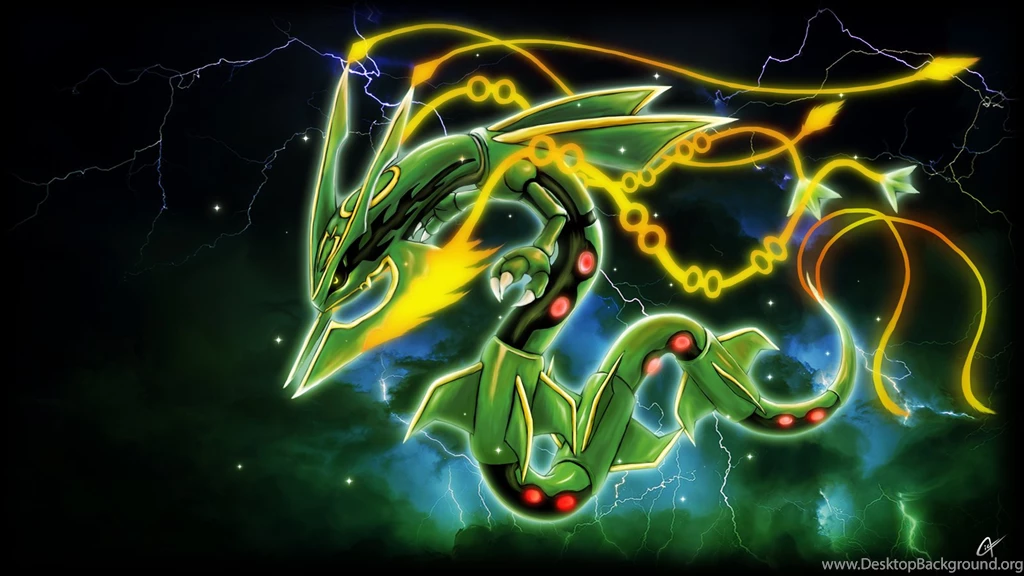 Rayquaza Mega Evolution Wallpapers