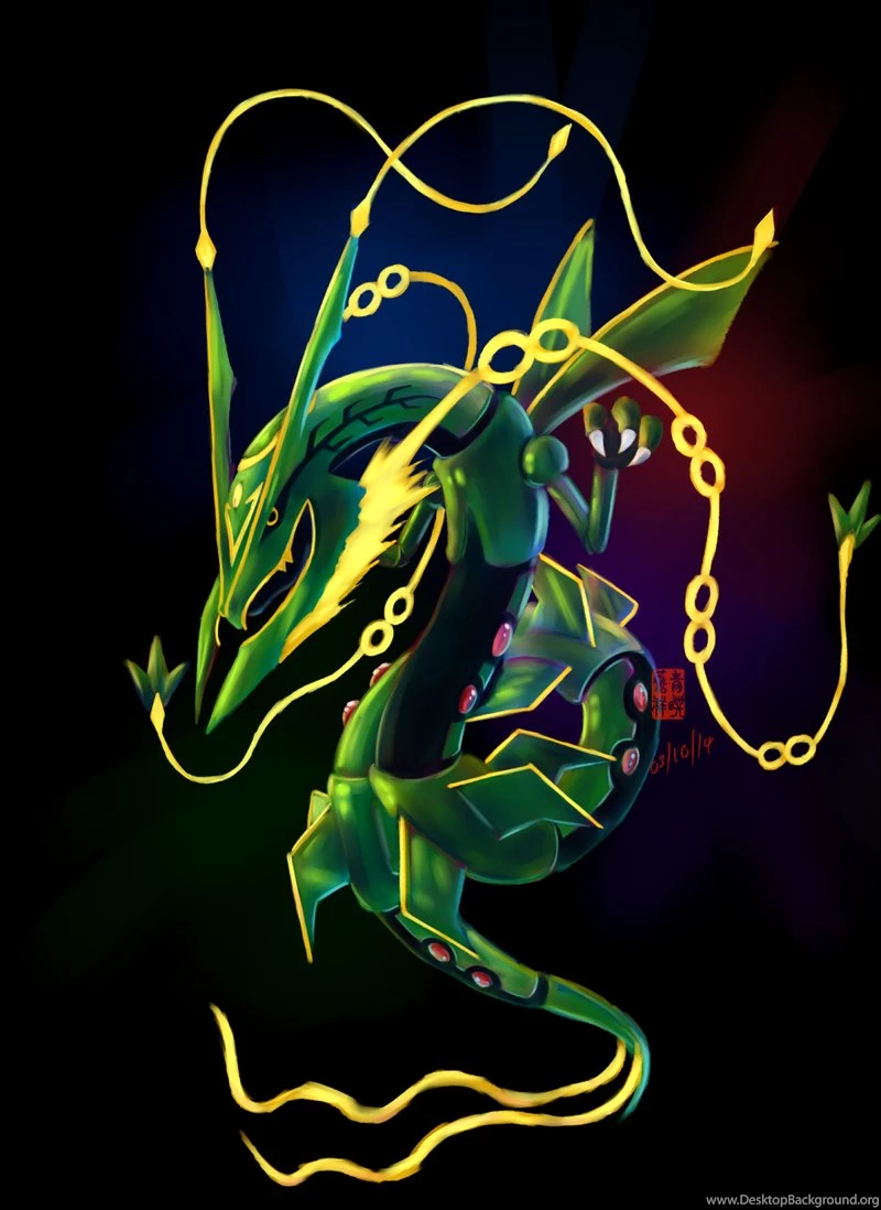 Rayquaza Mega Evolution Wallpapers