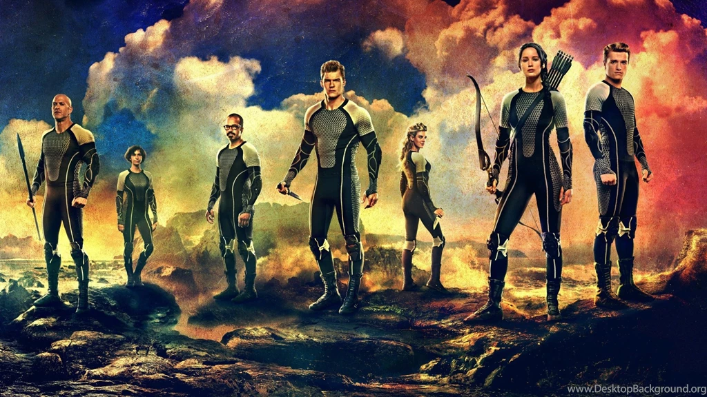 The Hunger Games Catching Fire Cast Wallpaper.