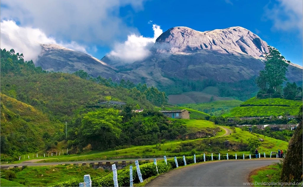 Devikulam Hills In Munnar, Kerala, India
