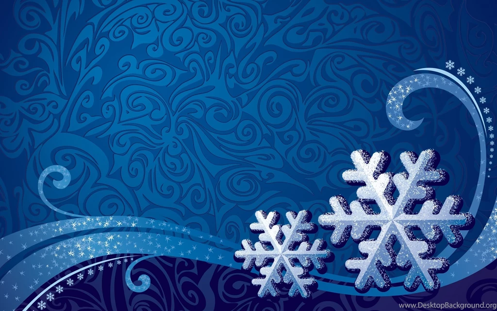 Snowflake Patterns Vector Art Blue Backgrounds Wallpapers HD