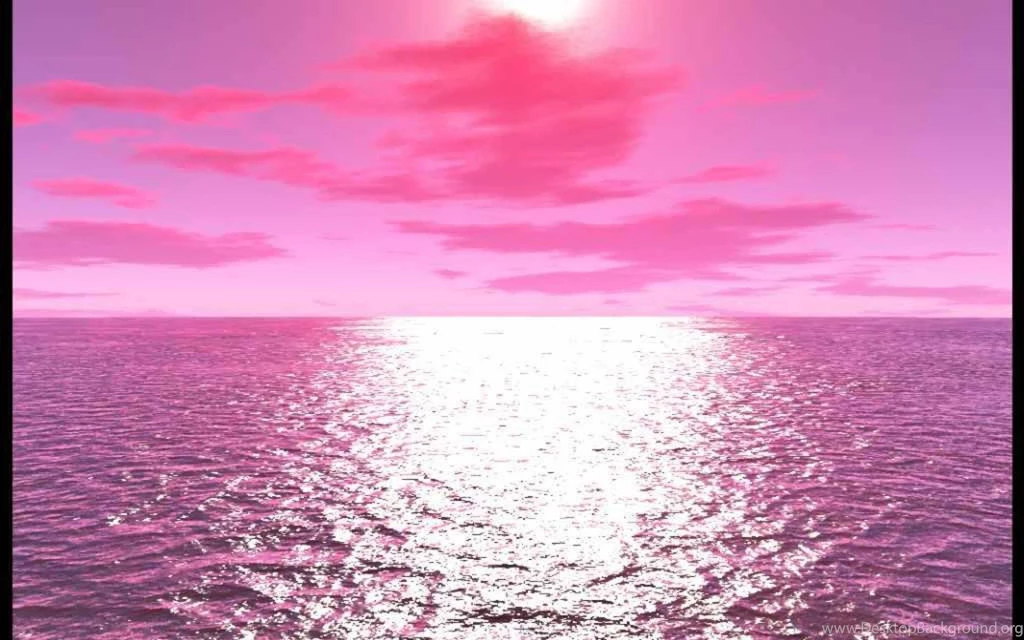 PINK SKY SUNSET WALLPAPER (