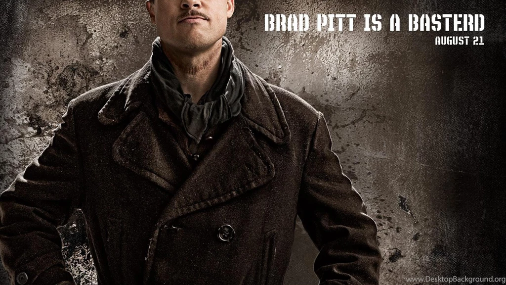 Brad Pitt In Inglourious Basterds Hd Wallpapers   (