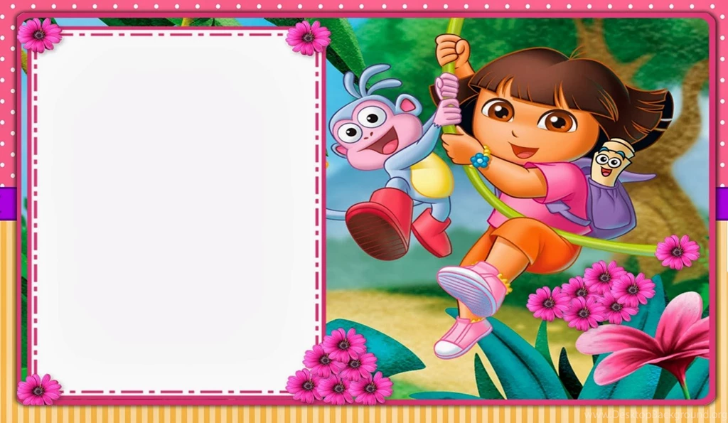 Dora The Explorer: Free Printable Invitations, Boxes And Party ...