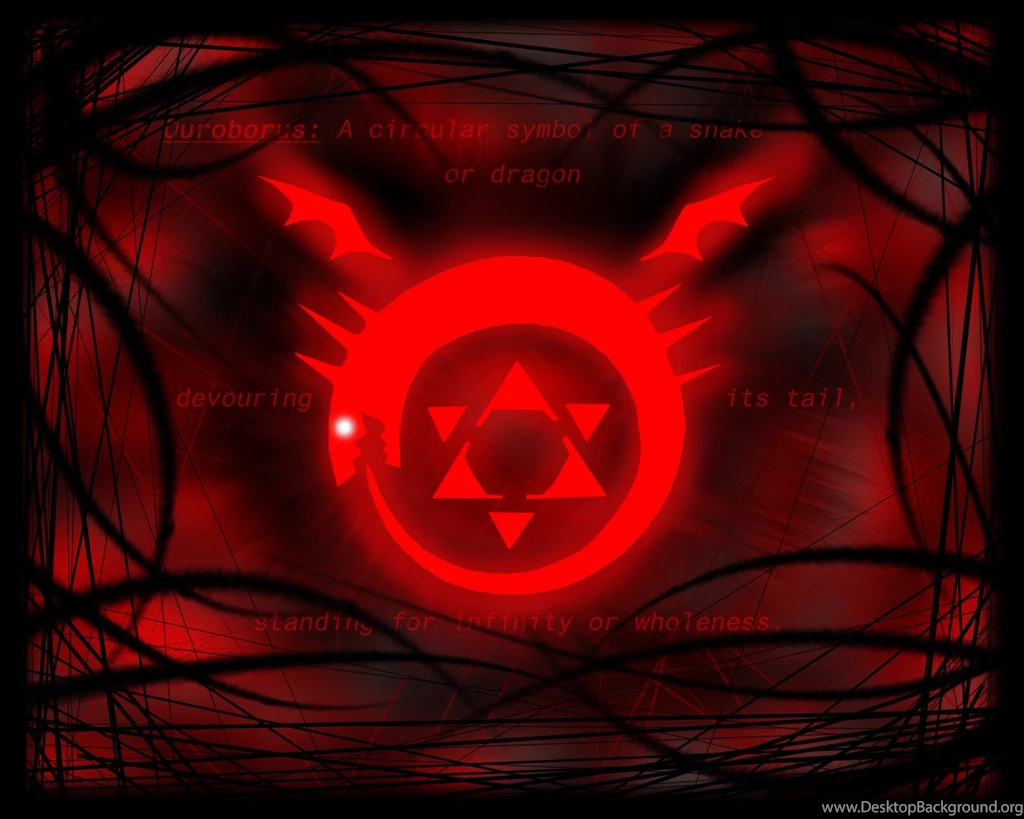 FMA Wallpaper: Ouroboros By ManiacTHP On DeviantArt
