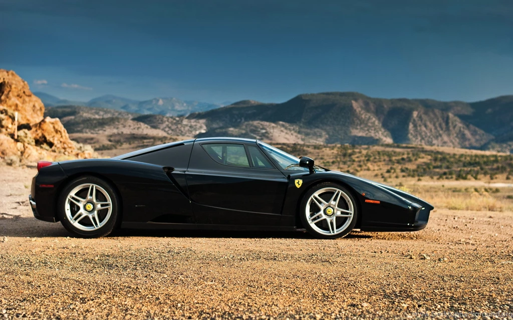 Ferrari Enzo Black Rims Image