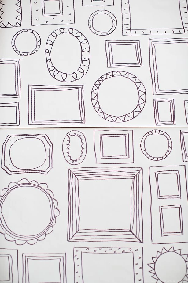 Hello, Wonderful   EASY DIY FRAMES WALLPAPER