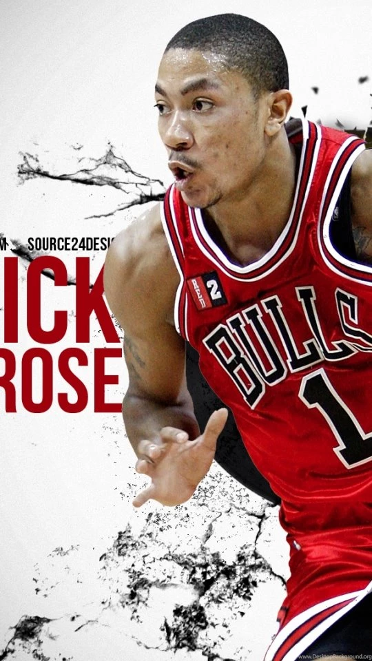 Download Wallpapers 540x960 Derrick Martell Rose, Chicago Bulls ...