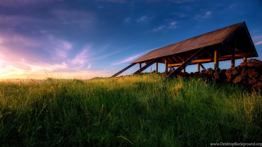 Grass And Hut Full HD Wallpapers HD Wallpapers Zone