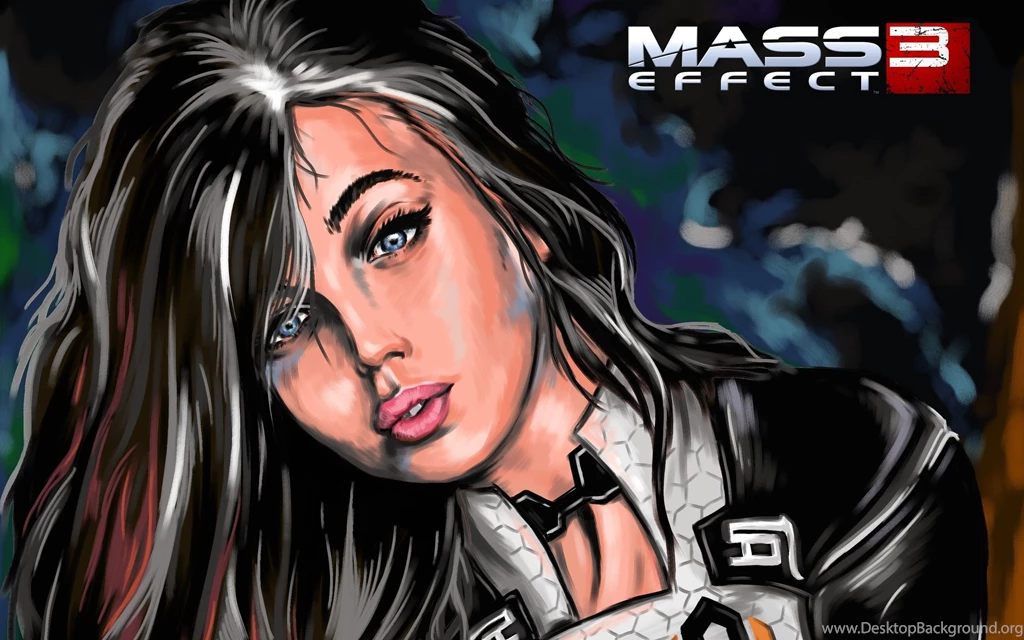 Mass Effect 3, Daria Konovalova, Girl, Painting, Game, HD ...
