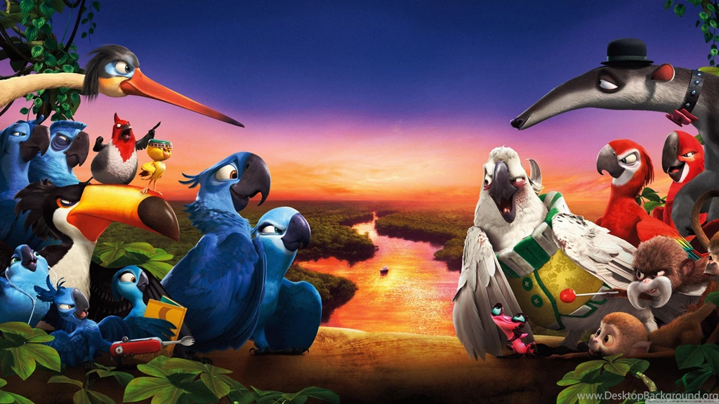 Rio 2 Amazon Rainforest Journey Wallpapers Full HD [3840x2160 ...