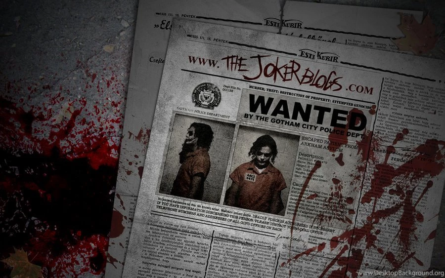 Joker's Blog Wallpapers By FoxDie49 On DeviantArt