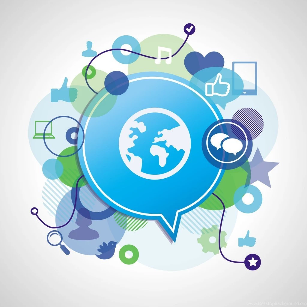 Wallpaper: Social Network, Relationship, Internet, Circle ...