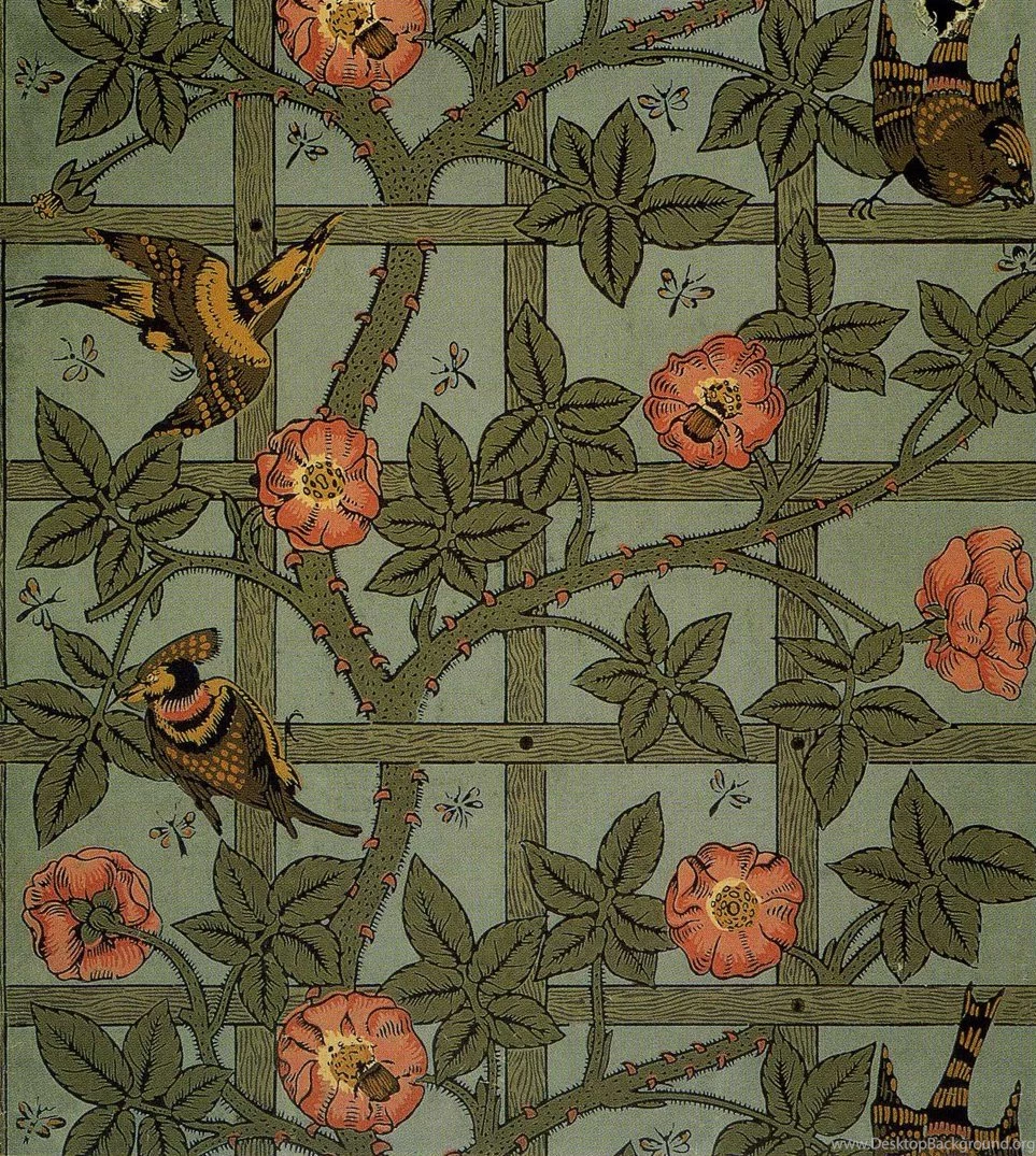 ART & ARTISTS: William Morris Wallpapers & Textiles