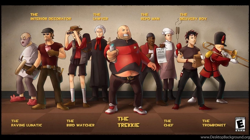 Team Fortress Tf2 Video Game Red Hd Wallpapers (