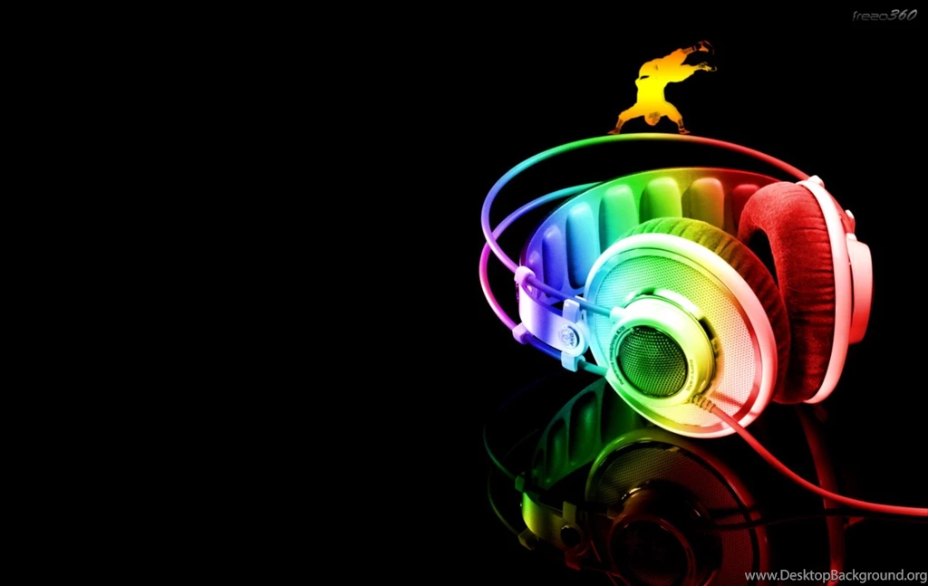 Abstract Rainbow Wallpapers Music
