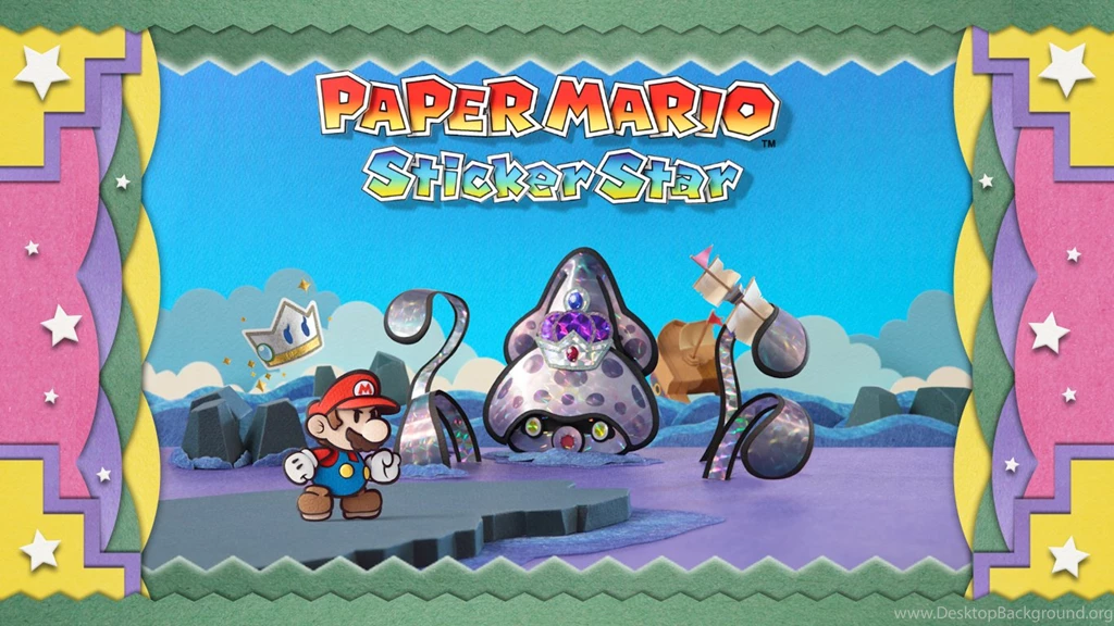 Paper Mario Sticker Star Wallpapers 2 Paper Mario Sticker Star ...