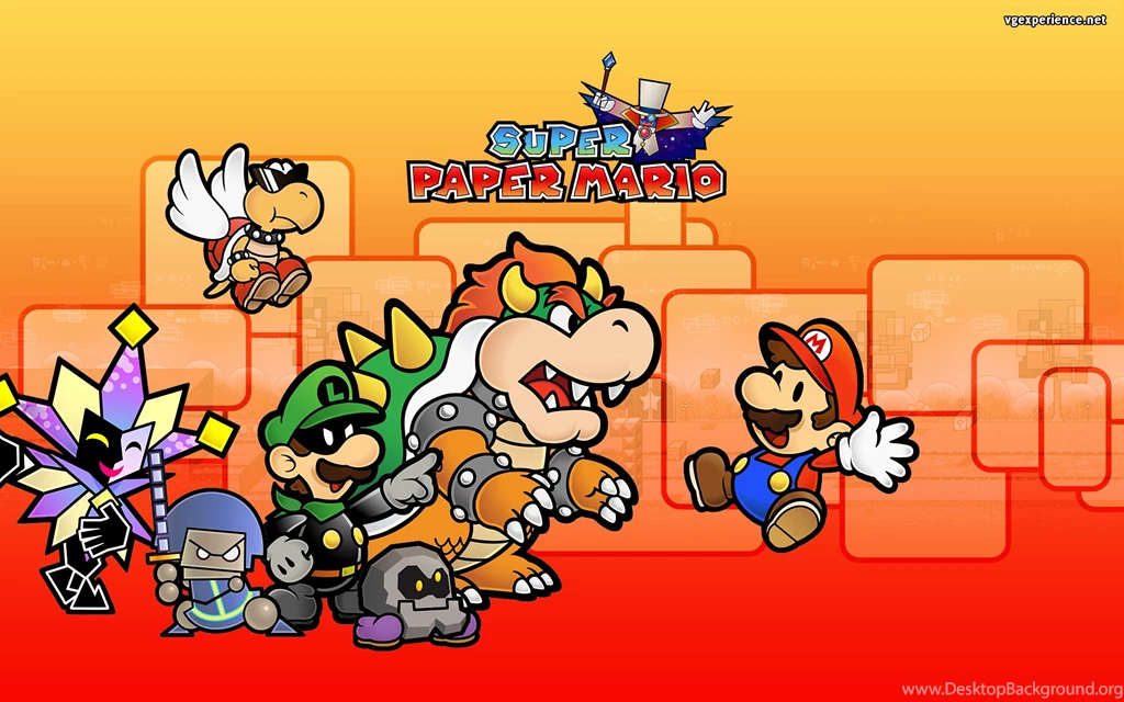 Super Paper Mario, 1920x1200 HD Wallpapers And FREE Stock Photo